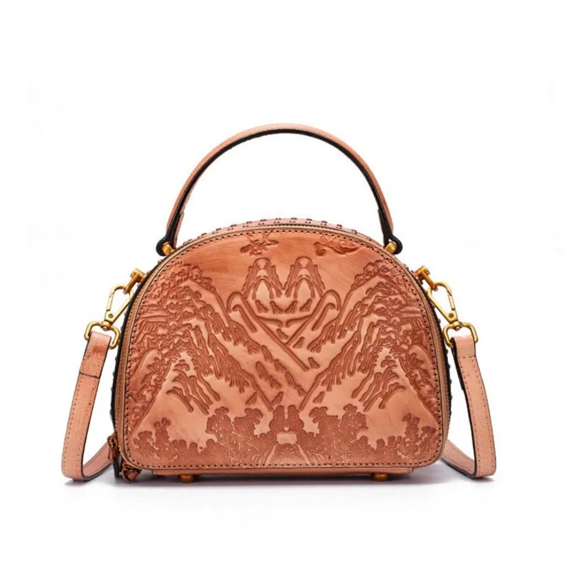 Embossing Designer Genuine Cow Leather Women Small Shell Purse Vintage Studs Handbag Double Zippers Closure Lady Shoulder Bag
Embossing Designer Genuine Cow Leather Women Small Shell Purse Vintage Studs Handbag Double Zippers Closure Lady Shoulder Bag
