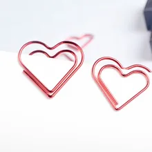 Love romantic red clip bookmark school stationery metal gift love heart paper clips
Love romantic red clip bookmark school stationery metal gift love heart paper clips