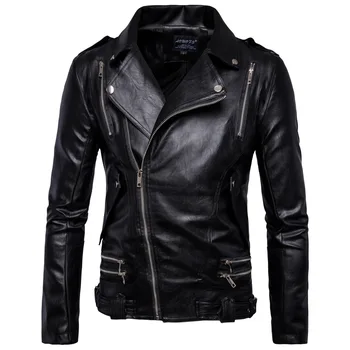 2017 mens faux fur coats clothes fashion pilot motorcycle imported germany skull leather jacket men slim fit B016
2017 mens faux fur coats clothes fashion pilot motorcycle imported germany skull leather jacket men slim fit B016