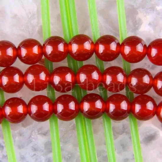 Free Shipping Fashion Jewelry Round 6MM Red Carnelian Loose Beads Strand 15.5" (67 beads) G112
Free Shipping Fashion Jewelry Round 6MM Red Carnelian Loose Beads Strand 15.5" (67 beads) G112
