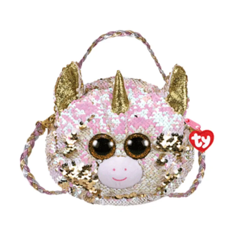 TY 8" FANTASIA Unicorn Fashion Flippy Color Changing Sequin Purse Strap Stuffed Plush Dolls Toys Kids Baby Christmas Gift
TY 8" FANTASIA Unicorn Fashion Flippy Color Changing Sequin Purse Strap Stuffed Plush Dolls Toys Kids Baby Christmas Gift