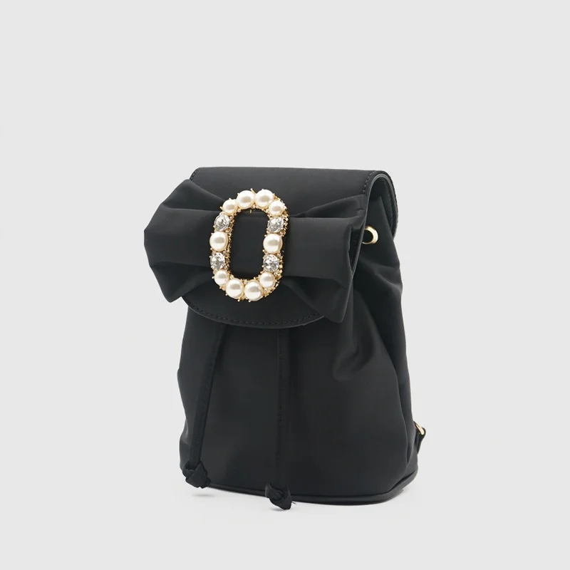 Caker Brand 2019 Women Nylon Black Backpack with beaded Chain travel Backpack Wholesale
Caker Brand 2019 Women Nylon Black Backpack with beaded Chain travel Backpack Wholesale