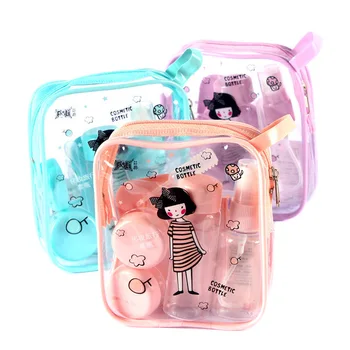 8 Pcs/Set Mini Plastic Cosmetics Container Transparent Empty Bottle for Travel 789
8 Pcs/Set Mini Plastic Cosmetics Container Transparent Empty Bottle for Travel 789