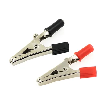 EClyxun 10pcs/lot Metal alligator clip charging clip/LED aging/electronic product test clip Length 52mm
EClyxun 10pcs/lot Metal alligator clip charging clip/LED aging/electronic product test clip Length 52mm