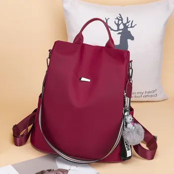 Travel bag 2019 new Korean version double-shouldered bag trendy Oxford cloth fashion casual women's backpack
Travel bag 2019 new Korean version double-shouldered bag trendy Oxford cloth fashion casual women's backpack