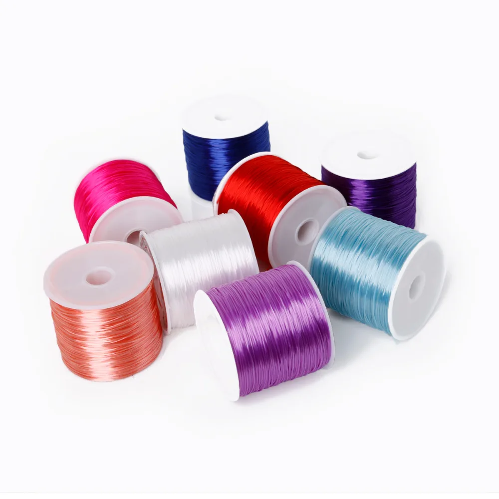 Hight Grade 50M/Roll Colorful Elastic Beading Cord Wire String For DIY Jewelry Making Beads Bracelet Thread Fishing Thread Rope
Hight Grade 50M/Roll Colorful Elastic Beading Cord Wire String For DIY Jewelry Making Beads Bracelet Thread Fishing Thread Rope