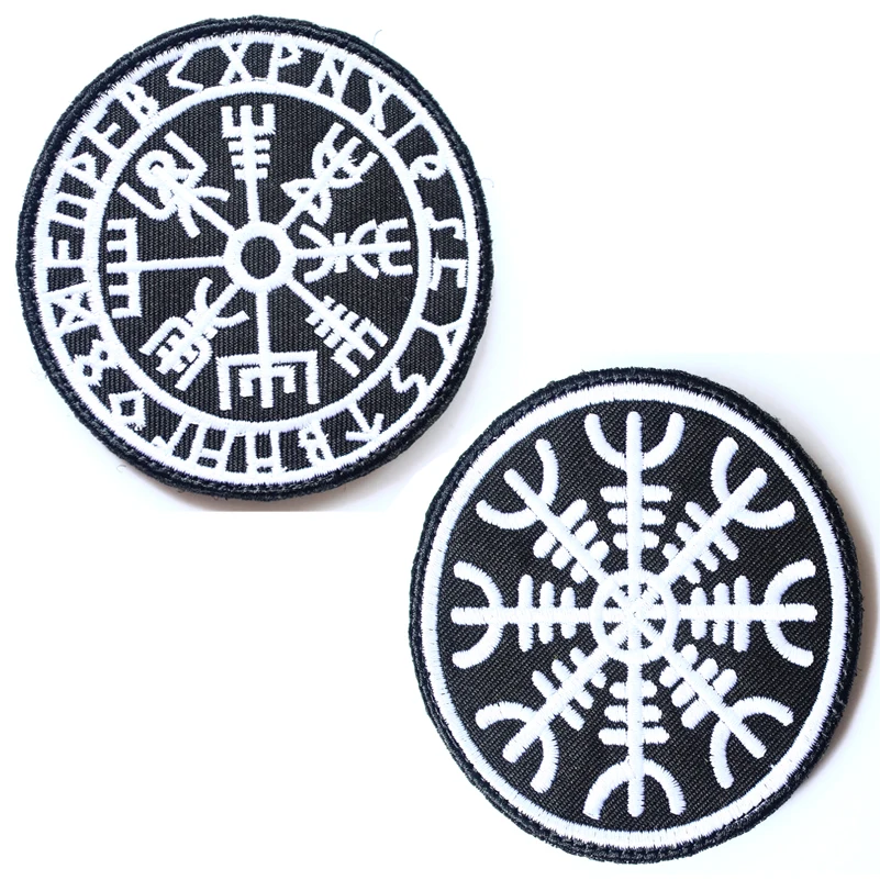 Viking Compass Vegvisir Tactical Patch Norse Rune Aegishjalmr Patch Pagan Viking Metal Paganism Viking Morale Patch Badge
Viking Compass Vegvisir Tactical Patch Norse Rune Aegishjalmr Patch Pagan Viking Metal Paganism Viking Morale Patch Badge