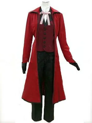 Can be tailored Anime Kuroshitsuji Black Butler Cosplay Man Woman Halloween Cos Grell Sutcliff Cosplay Costume S-3XL
Can be tailored Anime Kuroshitsuji Black Butler Cosplay Man Woman Halloween Cos Grell Sutcliff Cosplay Costume S-3XL