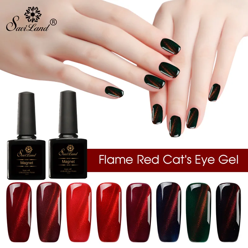 Saviland 10ml Cat Eye Nail Gel Polish Hybrid 3D Magnet Nail Vernis DIY Special Effect Flame Red Line Manicure Gel Lacquer
Saviland 10ml Cat Eye Nail Gel Polish Hybrid 3D Magnet Nail Vernis DIY Special Effect Flame Red Line Manicure Gel Lacquer