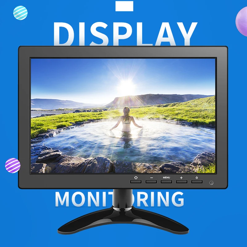 Portable 10.1Inch VGA BNC AV HDMI USB MP4/5 Display 1024x600 LCD Screen Car Truck Rearview TV/DVD Display Monitor Screen
Portable 10.1Inch VGA BNC AV HDMI USB MP4/5 Display 1024x600 LCD Screen Car Truck Rearview TV/DVD Display Monitor Screen