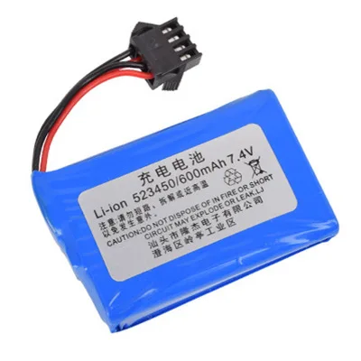 

7.4V 600mAh Li-ion Battery for E561 Toys Excavator RC truck RC car RC boat TOYS 7.4V Li-ion battery 523450 4PSM