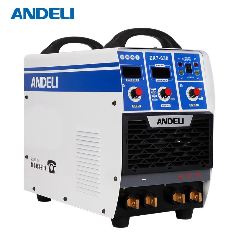 ANDELI Portable Single Phase Double Bit Four Modules Gouging/Butt-joint/MMA Spot Welding Arc Multifunction Welding Machine
ANDELI Portable Single Phase Double Bit Four Modules Gouging/Butt-joint/MMA Spot Welding Arc Multifunction Welding Machine