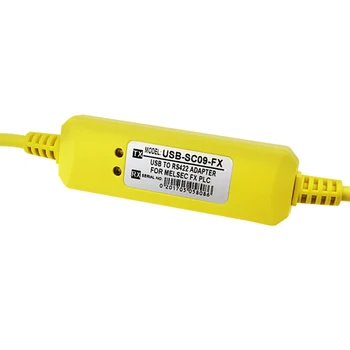 1PCS USB-SC09-FX PLC Yellow Programming Cable SC-09 SC09 FX FX1N / FX2N / FX1S / FX3U PLC programming cable
1PCS USB-SC09-FX PLC Yellow Programming Cable SC-09 SC09 FX FX1N / FX2N / FX1S / FX3U PLC programming cable