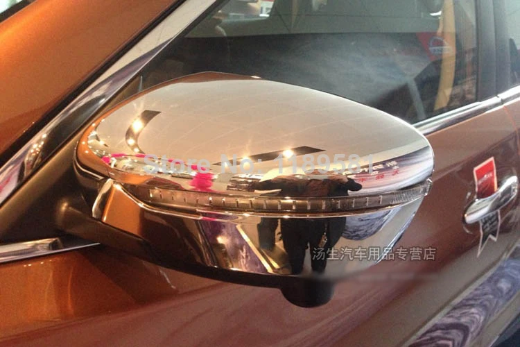 For Nissan X-Trail Rogue 2014 2015 2016 ABS Chrome Side Mirror Cover Trim new Car Accessories Stickers
For Nissan X-Trail Rogue 2014 2015 2016 ABS Chrome Side Mirror Cover Trim new Car Accessories Stickers