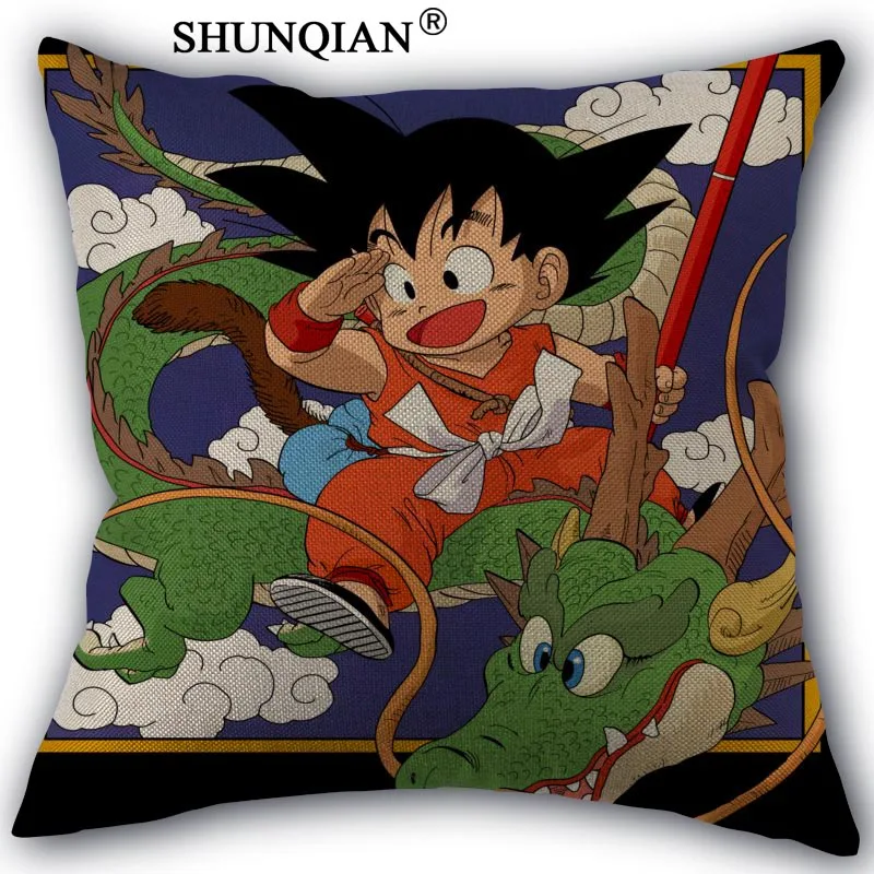 Custom Pillow Cover Dragon Ball Z Cotton Linen Pillowcase Home Textile Square 45X45cm Decorative New Year's Pillowcase
Custom Pillow Cover Dragon Ball Z Cotton Linen Pillowcase Home Textile Square 45X45cm Decorative New Year's Pillowcase