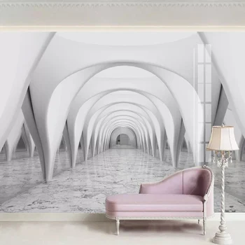 Custom Photo Mural Wall Papers Home Decor Modern Abstract Space Roman Column Arch Building Living Room Background Wall Painting
Custom Photo Mural Wall Papers Home Decor Modern Abstract Space Roman Column Arch Building Living Room Background Wall Painting