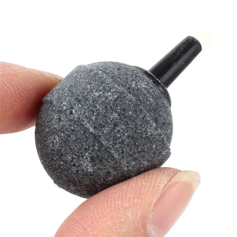 6 2PCS Air Bubble Stone Aerator For Aquarium Fish Tank Pump Hydroponic Oxygen Plate Mini Aquariums Accessories Air Pump Sphere