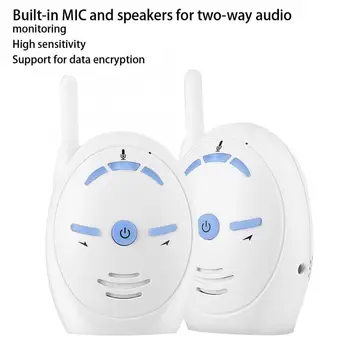 Audio Baby Monitor DC 5V 2.4GHz Digital Wireless Two Way Talk Intercom Sound Reminder
Audio Baby Monitor DC 5V 2.4GHz Digital Wireless Two Way Talk Intercom Sound Reminder