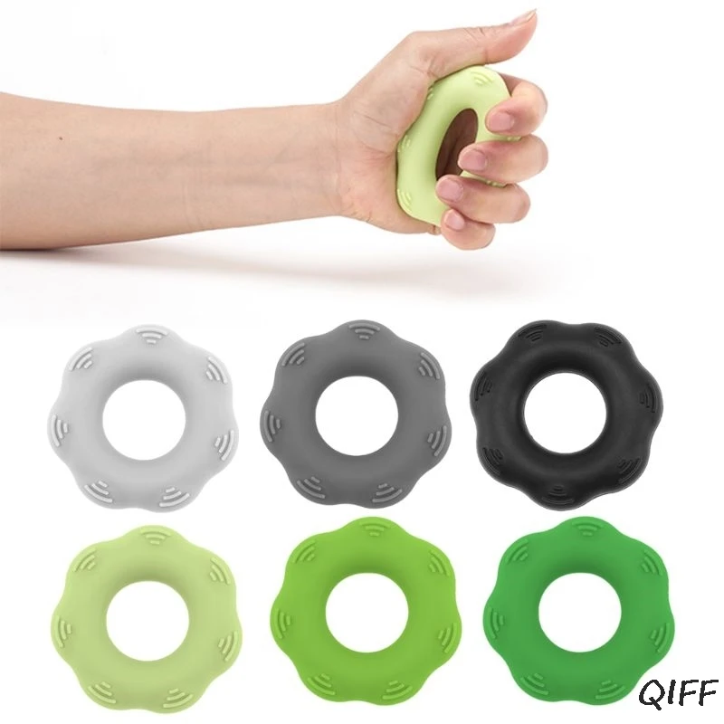Silicone Finger Palm Hand Grip Resistance Ring Carpal Expander Joints Exercise Strength Training Stress Reliever Portable Sports
Silicone Finger Palm Hand Grip Resistance Ring Carpal Expander Joints Exercise Strength Training Stress Reliever Portable Sports