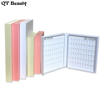 New Professional 120 Colors/Set Nail UV Gel Polish Color Display Book Chart Nail Art Salon Showing Shelf Accessories Pink/Gold
New Professional 120 Colors/Set Nail UV Gel Polish Color Display Book Chart Nail Art Salon Showing Shelf Accessories Pink/Gold