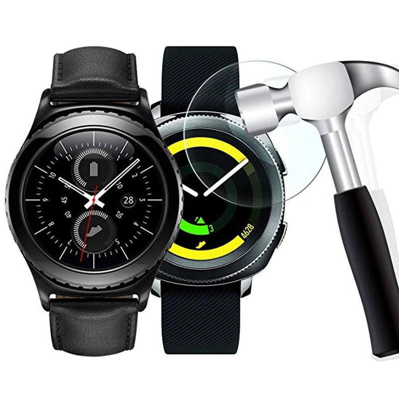 Пленка из закаленного стекла для samsung gear S4 Sport S3 S2 Classic 2 R380 защита экрана часов galaxy