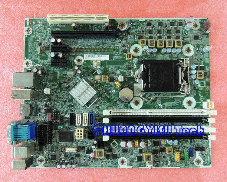 Бесплатная доставка CHUANGYISU для original 6200 Pro Материнская плата формата SFF Q65 s1155 DDR3 615114