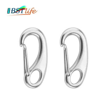 2PCS Boat Marine Stainless Steel Egg Shape Spring Snap Hook clips Quick Link Carabiner Buckle eye shackle Lobster Claw outdoor
2PCS Boat Marine Stainless Steel Egg Shape Spring Snap Hook clips Quick Link Carabiner Buckle eye shackle Lobster Claw outdoor