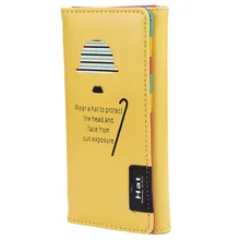 Japan and South Korea Style 2016 Fashion Women simple purse Small Fresh Wallet Mobile Phone Bag portefeuille femme Free Shipping