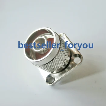 25x25mm 50ohm RF N type Male Plug RF Coaxial Connector 4-hole Panel Mount flange With Solder Cup
25x25mm 50ohm RF N type Male Plug RF Coaxial Connector 4-hole Panel Mount flange With Solder Cup