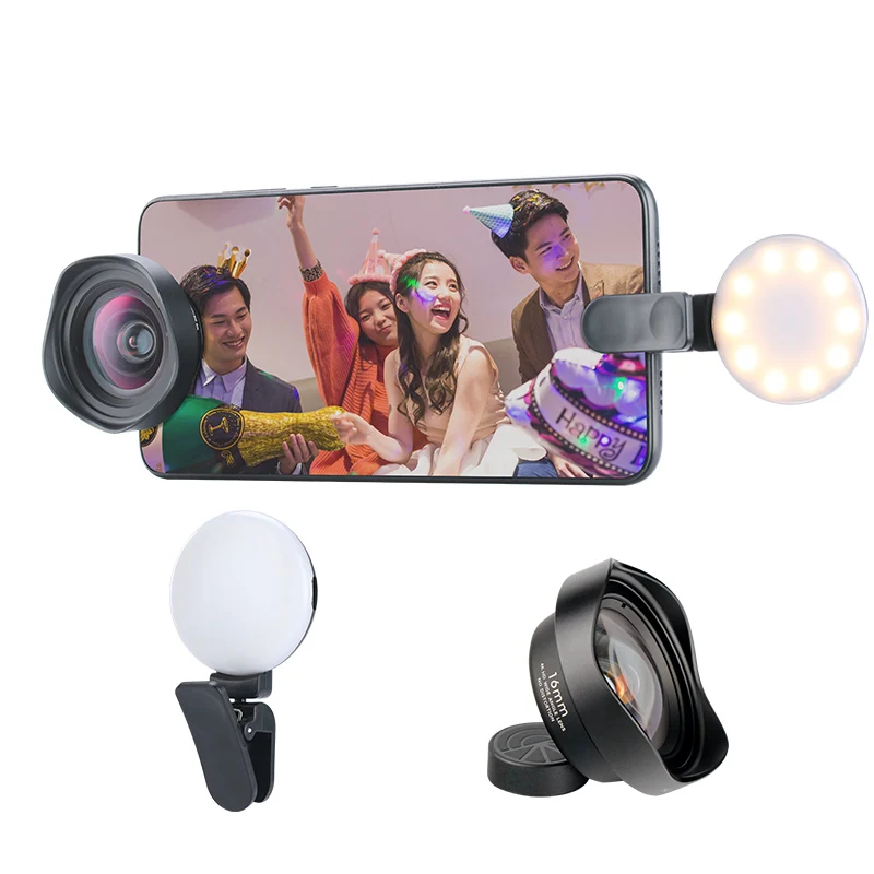 Ulanzi 16MM Wide Angle Lens 75MM Macro Mobile CPL 2X Telephoto Fisheye Phone Lenses for iPhone Huawei Piexl 2 3 | Мобильные телефоны