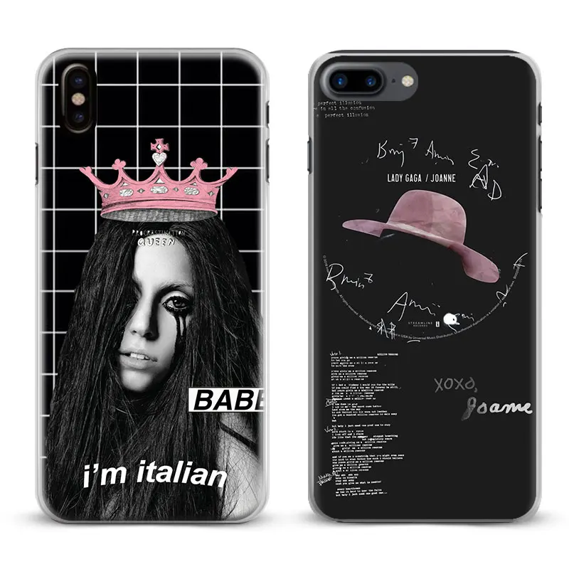 Lady JOANNE GAGA Coque Fashion Cool For Apple iPhone X 8Plus 8 7Plus 7 6sPlus 6s 6Plus 6 5 5S SE 4s 4 Phone Case Shell Cover
Lady JOANNE GAGA Coque Fashion Cool For Apple iPhone X 8Plus 8 7Plus 7 6sPlus 6s 6Plus 6 5 5S SE 4s 4 Phone Case Shell Cover