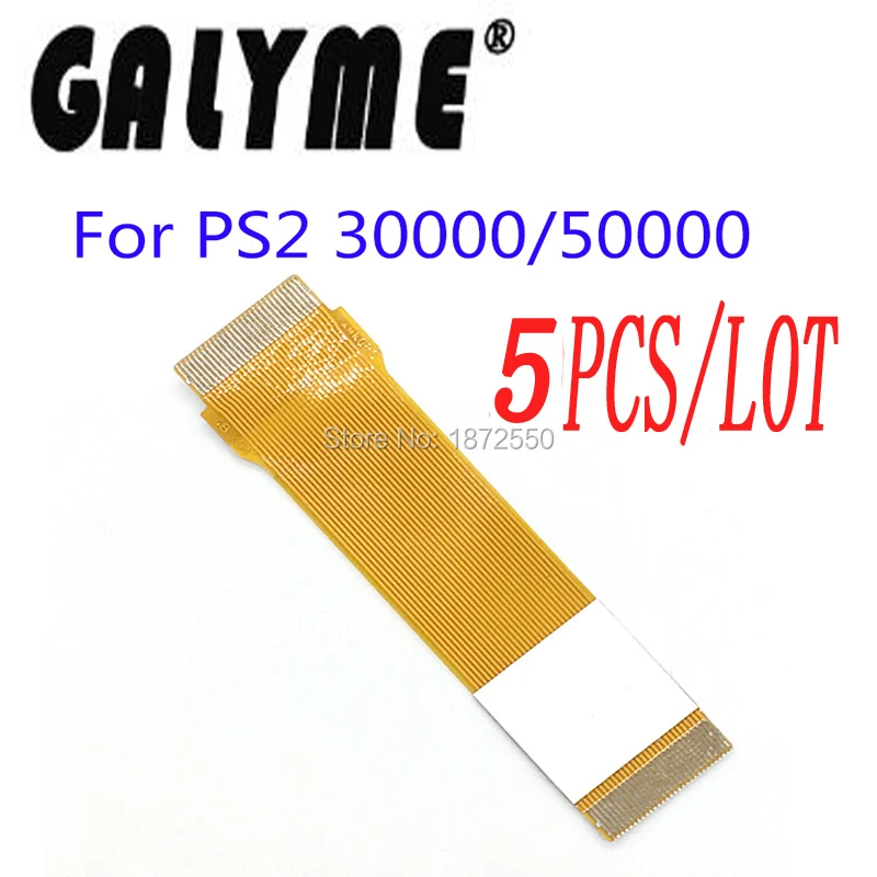 

5PCS/LOT For Sony PS2 5000X 3000X Drive Pickup Laser Lens Ribbon Flex Cable For PlayStation 2 (30000 50000) Repair Parts
