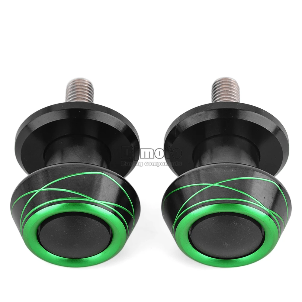 Universal CNC Aluminum Motorcycle Swingarm Sliders (3)