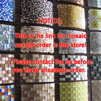 For various mosaic tiles sample sheet order link, please contact us before place an order
For various mosaic tiles sample sheet order link, please contact us before place an order