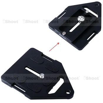 iShoot Triangular Metal Quick Release Plate for Sony 135 Big Camera kangrinpoche Arca-Swiss Tripod Ball Head Clamp
iShoot Triangular Metal Quick Release Plate for Sony 135 Big Camera kangrinpoche Arca-Swiss Tripod Ball Head Clamp