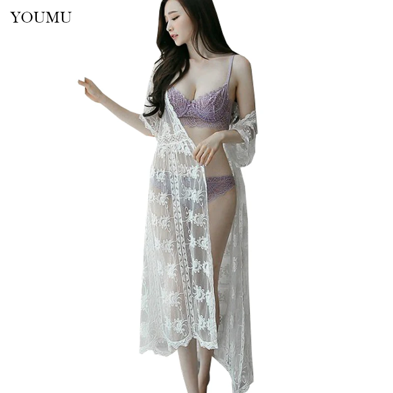 Women Long Lace Coat Sexy Lace Casual Cardigan Half Sleeve Beach Open Stitch White Loose Summer Sun Protection Jacket 800-607
Women Long Lace Coat Sexy Lace Casual Cardigan Half Sleeve Beach Open Stitch White Loose Summer Sun Protection Jacket 800-607