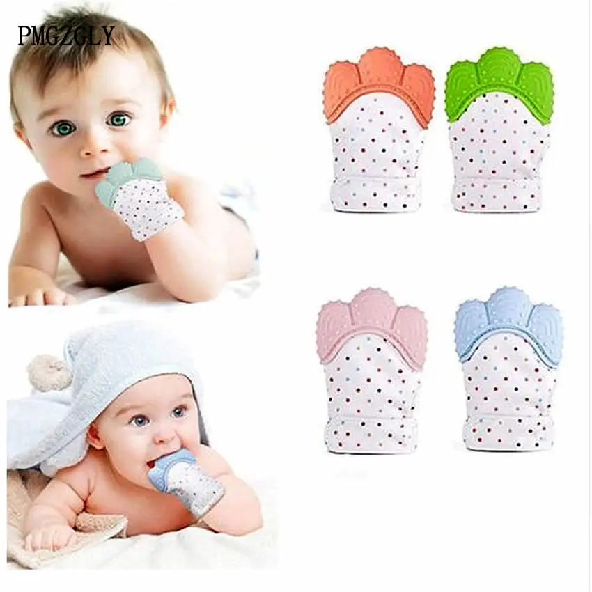 Teething Glove Child Sucking Fingers Thumb Silicone Baby Nursing Mittens Teether Pacifier Newborn Dental Baby Teether
Teething Glove Child Sucking Fingers Thumb Silicone Baby Nursing Mittens Teether Pacifier Newborn Dental Baby Teether