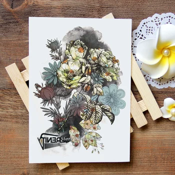 Waterproof Temporary Tattoo Sticker drawing flower tattoo Water Transfer Flash Tattoo fake tattoo for women men kids #188 
Waterproof Temporary Tattoo Sticker drawing flower tattoo Water Transfer Flash Tattoo fake tattoo for women men kids #188