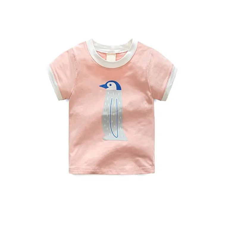 RICHM Boy T Shirts for Children Cotton Summer 2018 Animal Printed T-Shirts for Girl Kids Clothes Short Sleeve Tops Tees 2 - 8 Y
RICHM Boy T Shirts for Children Cotton Summer 2018 Animal Printed T-Shirts for Girl Kids Clothes Short Sleeve Tops Tees 2 - 8 Y
