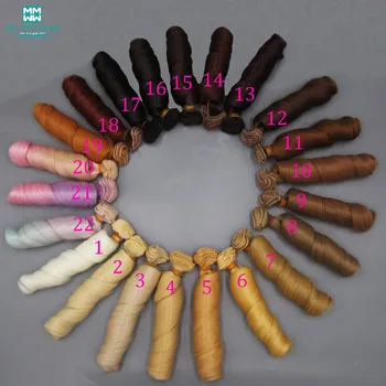 15 cm x 100 cm Roman curls doll wig fits 1/3 1/4 1/6 BJD doll DIY hair brown linen coffee black brown hair
15 cm x 100 cm Roman curls doll wig fits 1/3 1/4 1/6 BJD doll DIY hair brown linen coffee black brown hair