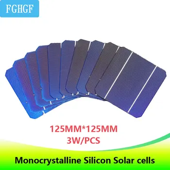 10PCS 125*125 Monocrystalline Silicon Solar Cells 3.0W 0.5V high-efficiency for home DIY use Solar panel cellphone charger
10PCS 125*125 Monocrystalline Silicon Solar Cells 3.0W 0.5V high-efficiency for home DIY use Solar panel cellphone charger