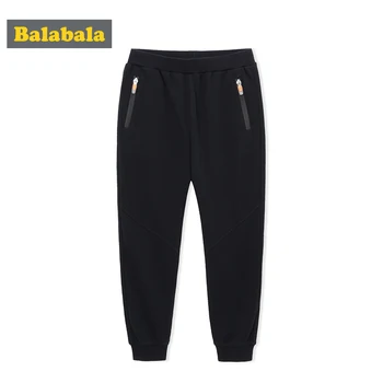 Balabala Boys Sweatpants with Zip Pocket Sports Pants Teenage Boy Pull-on Pants with Elastic Waist Ribbed Hem for Spring Autumn
Balabala Boys Sweatpants with Zip Pocket Sports Pants Teenage Boy Pull-on Pants with Elastic Waist Ribbed Hem for Spring Autumn