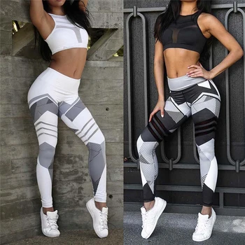Women Long Pants Printed Elastic High Waist Tight Trousers for Sports Exercise Running Jogging Trouser IK88
Women Long Pants Printed Elastic High Waist Tight Trousers for Sports Exercise Running Jogging Trouser IK88