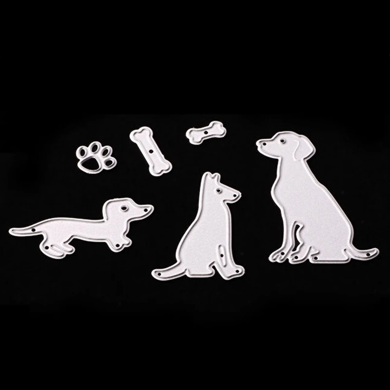 6pcs/set Lovey Dogs Metal Cutting Dies Stencils DIY Dog Footprint Bone Album Crafts Embossing Cut Dies Paper Cutting Templates
6pcs/set Lovey Dogs Metal Cutting Dies Stencils DIY Dog Footprint Bone Album Crafts Embossing Cut Dies Paper Cutting Templates