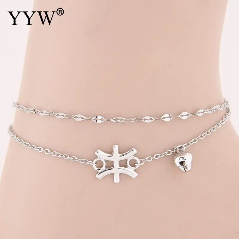 Fashion Women Girl Zinc Alloy Pisces Beach Bead Chain Anklet Ankle Bracelet Foot Chain Bells Pendant Tassel Anklet Jewelry
Fashion Women Girl Zinc Alloy Pisces Beach Bead Chain Anklet Ankle Bracelet Foot Chain Bells Pendant Tassel Anklet Jewelry