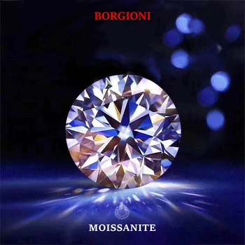 Round Brilliant Cut 0.5ct Carat 5.0mm F Color Moissanite Loose Stone VVS1 Excellent Cut Grade Test Positive Lab Diamond
Round Brilliant Cut 0.5ct Carat 5.0mm F Color Moissanite Loose Stone VVS1 Excellent Cut Grade Test Positive Lab Diamond