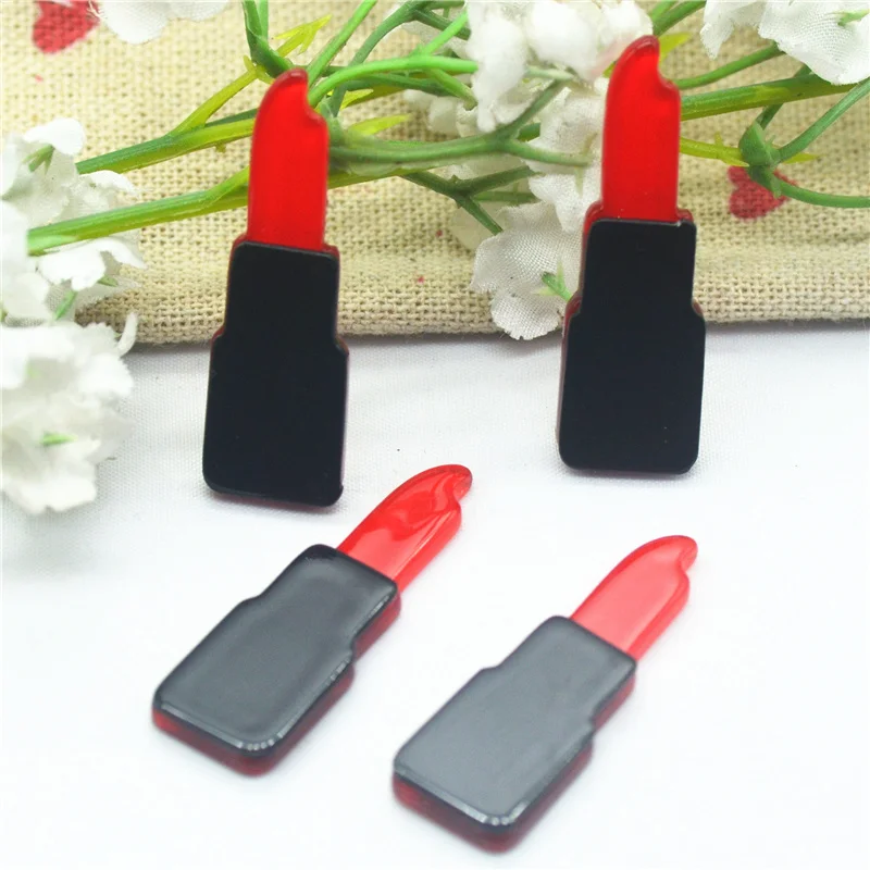 10PCS 12mmX38mm Acrylic Lipstick Cabochons|Resin Scrapbooking Embellishments|DIY Dollhouse Miniatures
10PCS 12mmX38mm Acrylic Lipstick Cabochons|Resin Scrapbooking Embellishments|DIY Dollhouse Miniatures