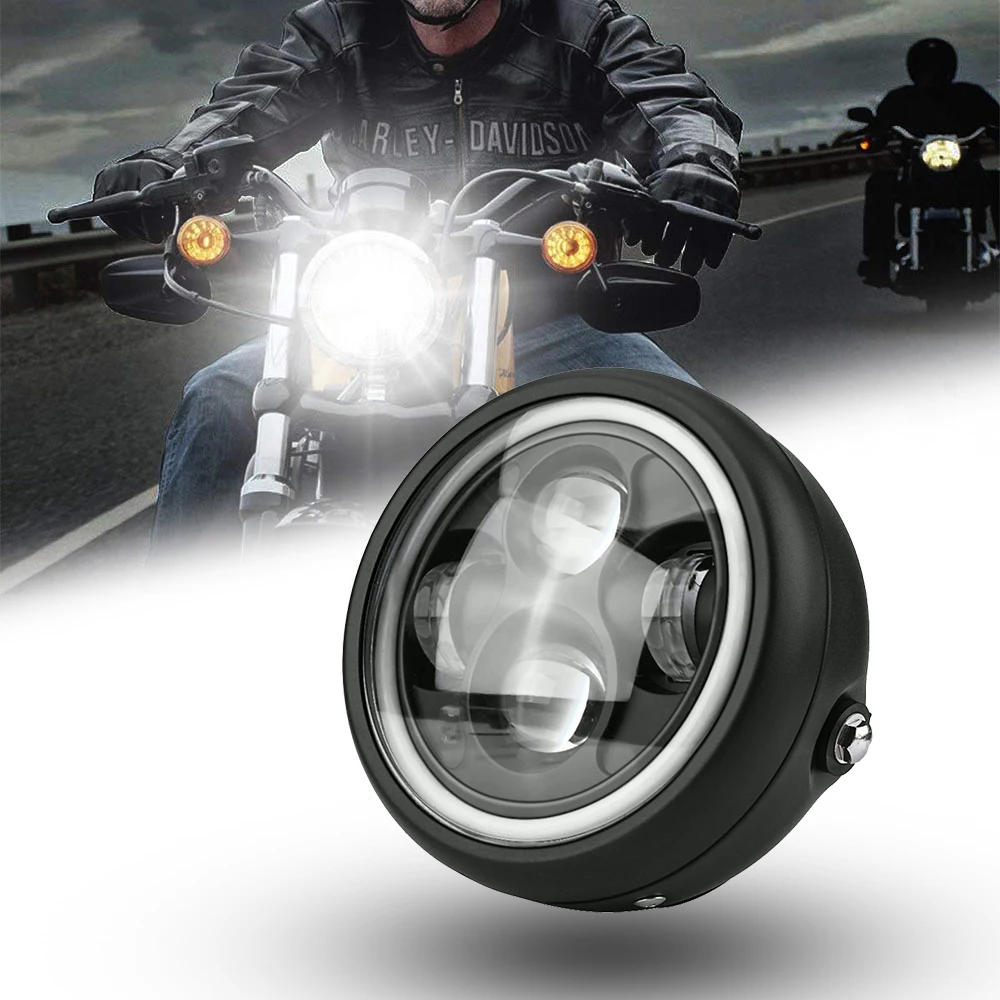 5.75 inch motorcycle LED headlight moto bulb 6000K 30W super bright front headlight motor headlamp for Yamaha
5.75 inch motorcycle LED headlight moto bulb 6000K 30W super bright front headlight motor headlamp for Yamaha