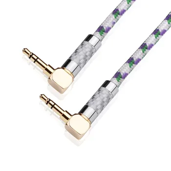 Hifi 3.5mm AUX Cable Male 6N OFC Car Speaker Cord 90 Degrees Gold Plated Plug Audio Extension Cable Mobile Phone Recording Line
Hifi 3.5mm AUX Cable Male 6N OFC Car Speaker Cord 90 Degrees Gold Plated Plug Audio Extension Cable Mobile Phone Recording Line