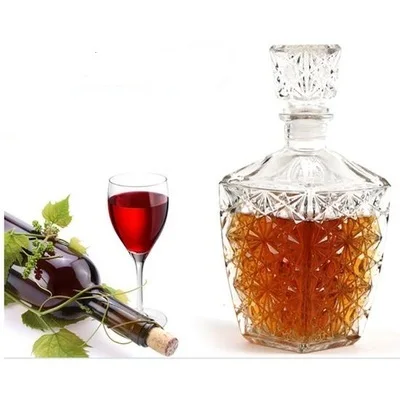 1PC New Hot Sale High Quality Glass Whiskey Liquor Wine Drinks Decanter 500ml 850ml Crystal Bottle Wine Carafe Gift JR 1081
1PC New Hot Sale High Quality Glass Whiskey Liquor Wine Drinks Decanter 500ml 850ml Crystal Bottle Wine Carafe Gift JR 1081